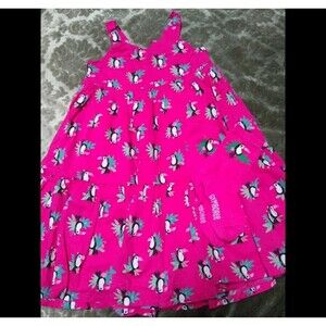 Gymboree Jungle Brights Toucan Dress And Socks 5t
